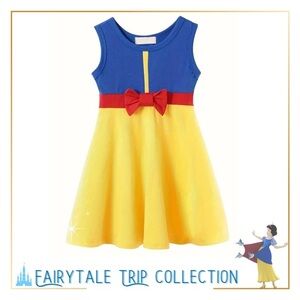 NWOT 🍎 Snow White-inspired‎ Princess 👑 dress for Disney Trip | Girls 6